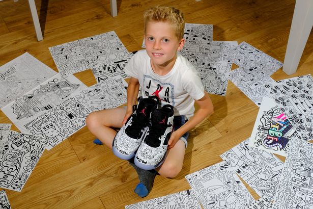 The Doodle Boy, has been hired as a "co-creator" for Nike